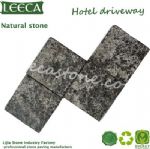 Hotel driveway natural cultural stone paving slab