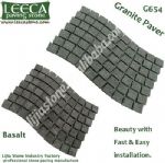 Basalt granite G654 wavy paver lowes paving stones Bahrain