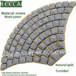 Cobblestones for sale,outdoor stone mat,fan patterns