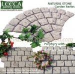 mesh back cobble stone,stone cube,garden paths