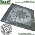 Circle square,mesh paver,garden patio stone