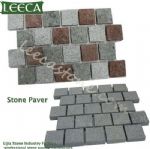 Porphyry/ porfido stone paver, mesh on back