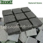 Granite block for driveway, belgian block