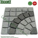 Chinese light/dark gray granite paver