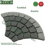 Chinese tumbled granite paving mat