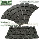 Fan paving stone,cobblestone mats,paver supplier