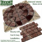 Red porphyry,stone by nature,patio paver