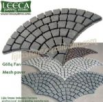 Flooring mesh stone,fan cobbles,paving mats