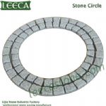 G603 light grey granite stone circle