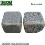 Diamond grey cobblestone cubic stone