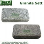 Granite setts tumbled block stepping tiles