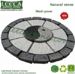 Carpet paver driveway stone mat