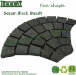 Grill lava stone  basalt cubes mesh