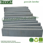 Granite border bridge stone curb