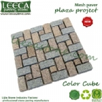 Interlock cobbles mat stone carpet