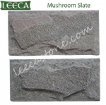 Mushroom slate wall stone decor