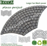 Large fan mesh paver stone mats