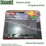 Perfect chop granite chopping block