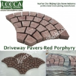 Ourdoor natural paving stone pattern paver