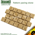 Yellow-square-pattern-granite-paving-stone