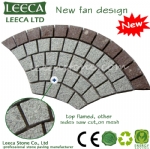 14th Xiamen Stone Fair fan pattern paving stone H1