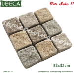 32x32cm square shape granite pavers for sale